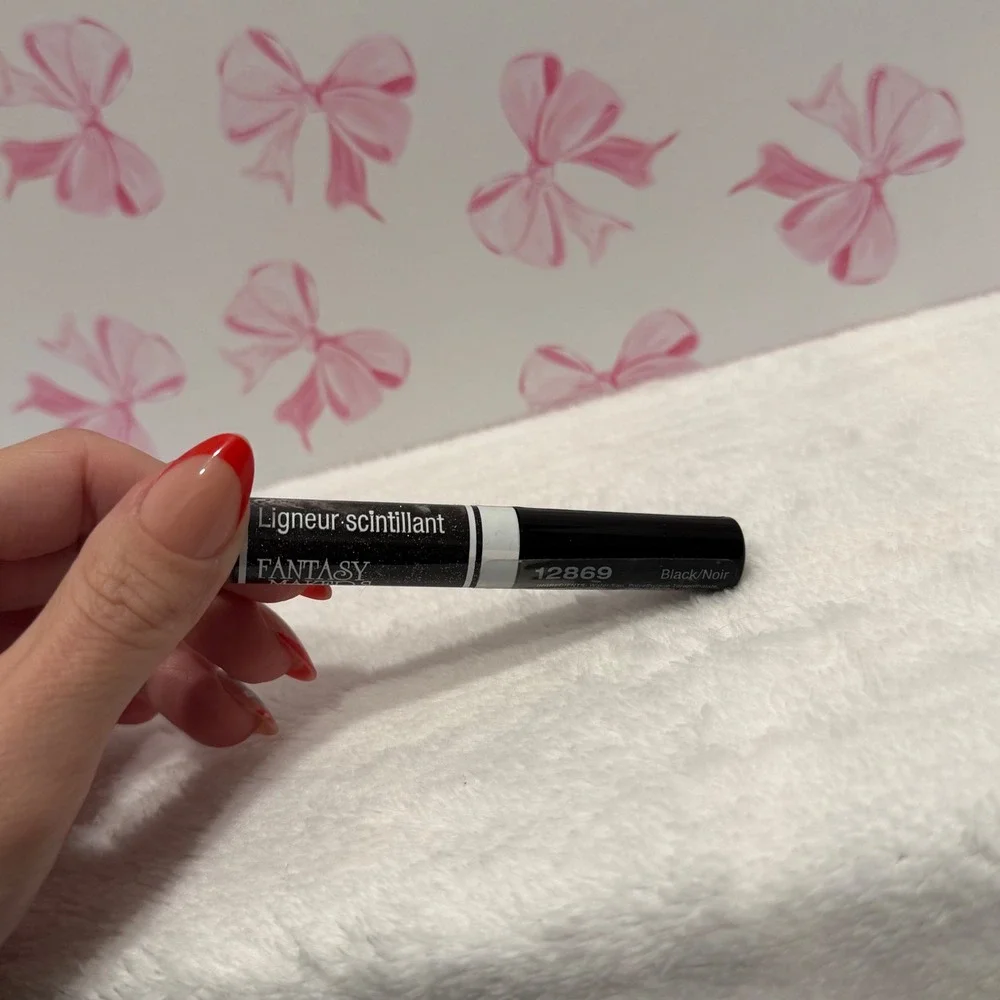 Wet n‎ Wild Fantasy Makers Glitter Eyeliner Black Noir 12869 Waterproof